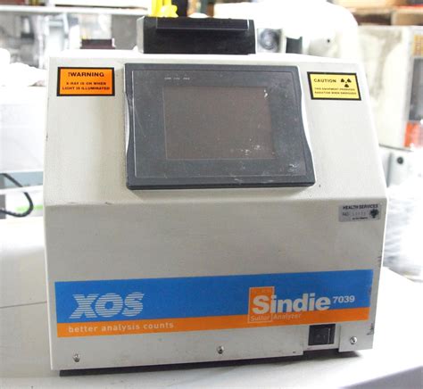 xos sindie sulfur analyzer